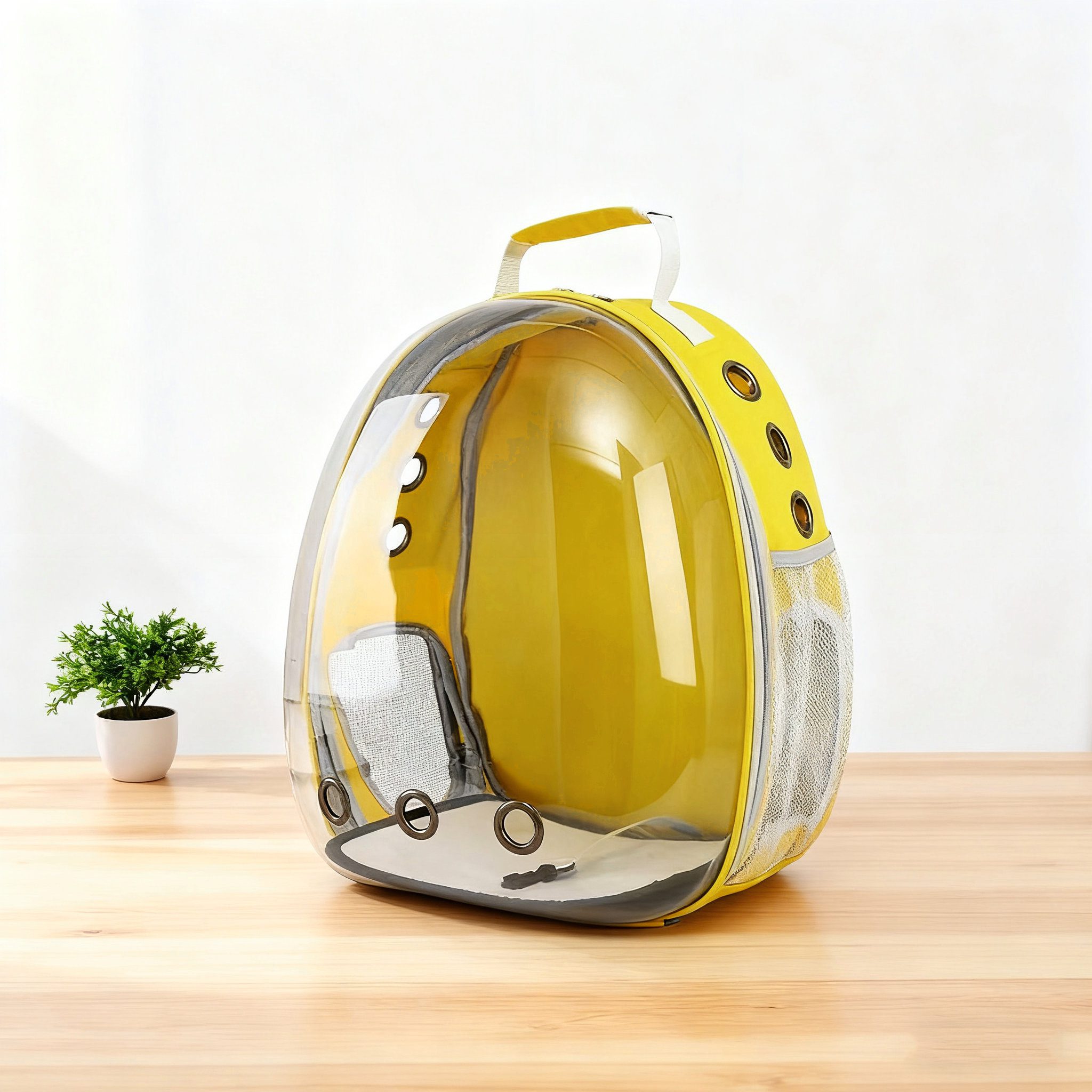 blue space capsule pet backpack blue space capsule pet backpack